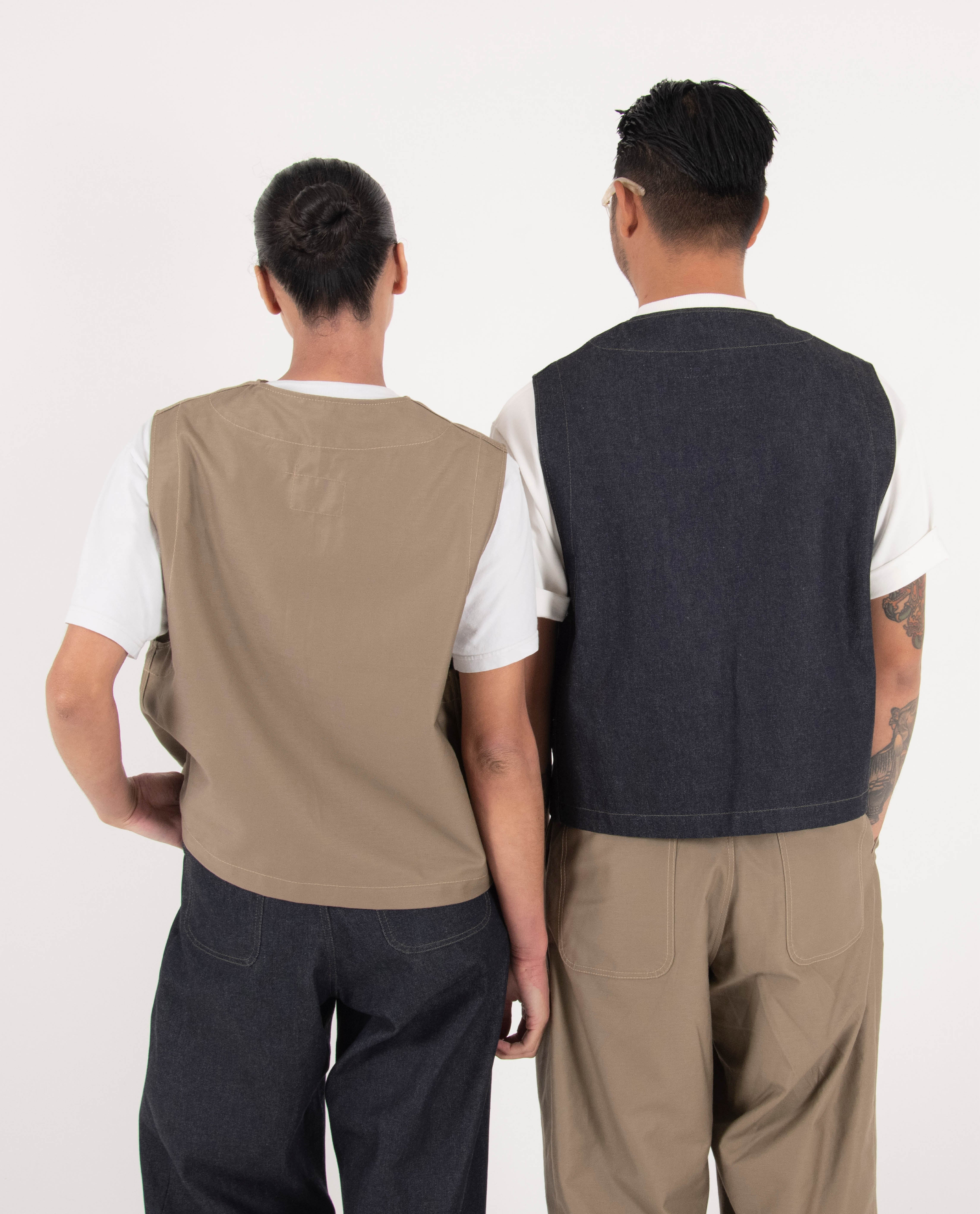 SSMG x LÈ BAUS - KHAKI VEST