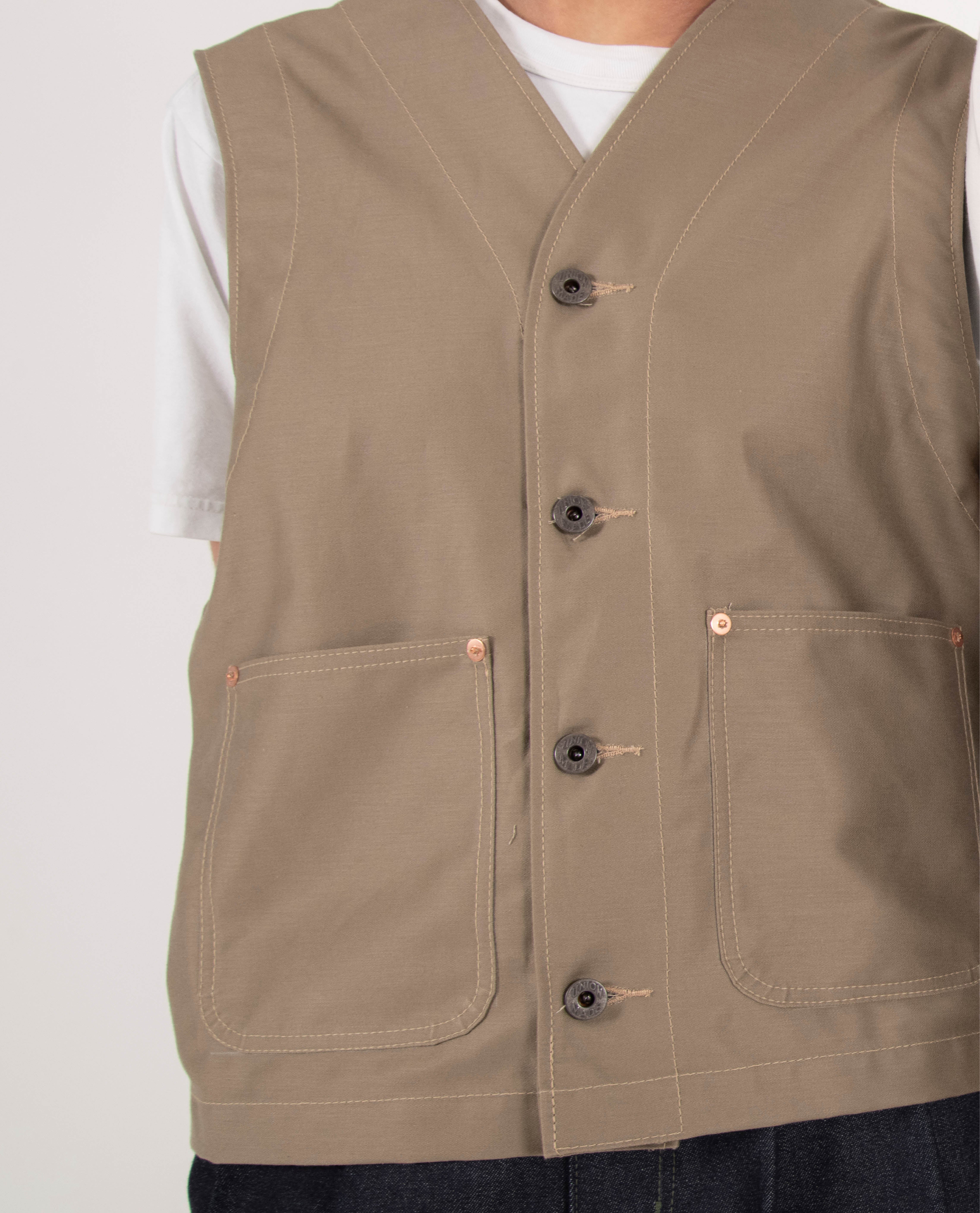 SSMG x LÈ BAUS - KHAKI VEST