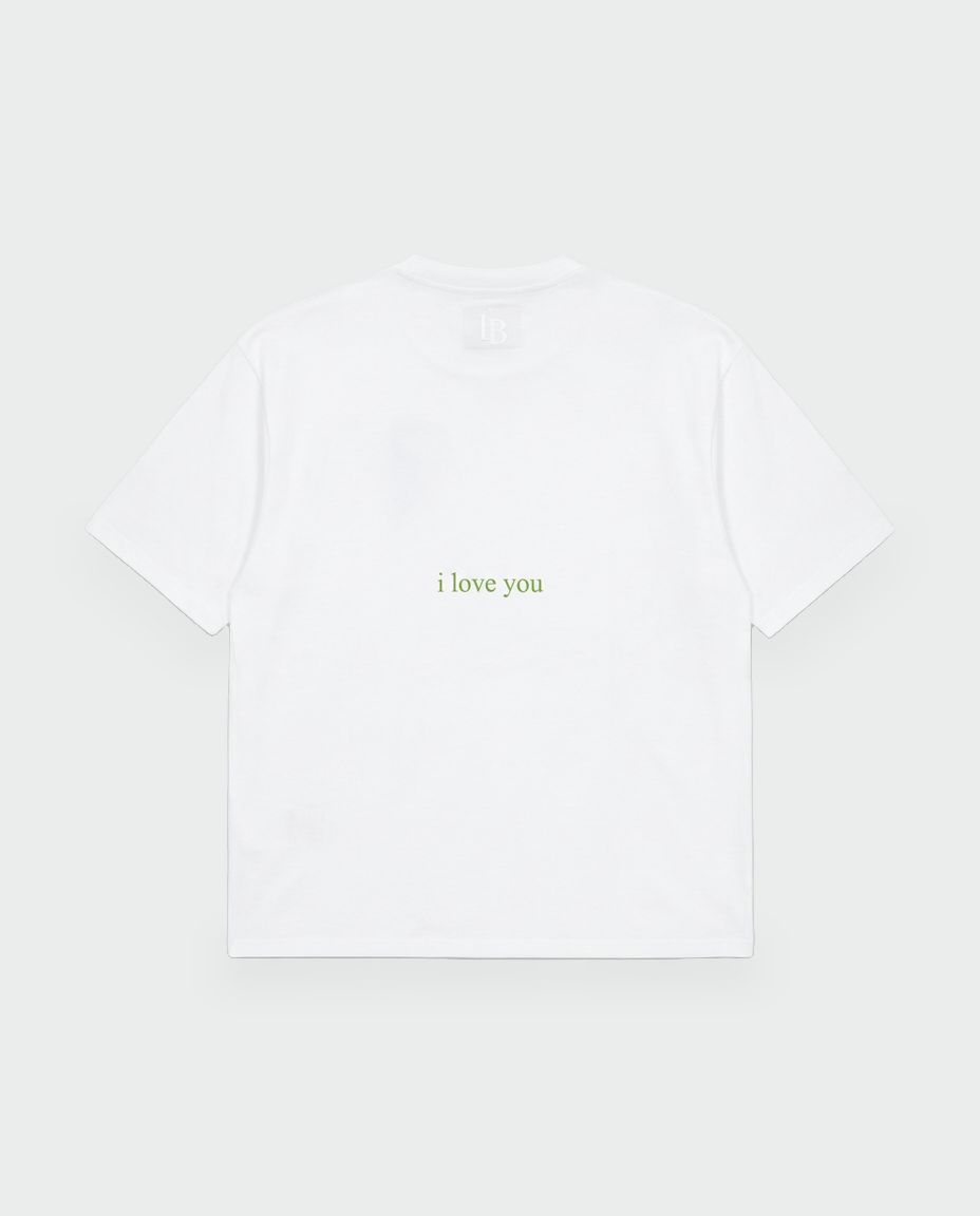 I LOVE YOU T-SHIRT - WHITE