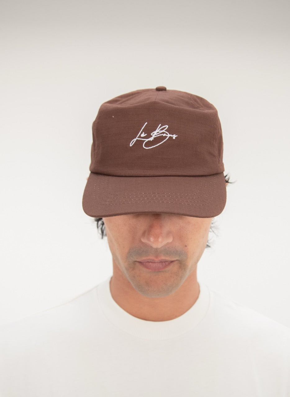 5 PANEL CAP - BROWN