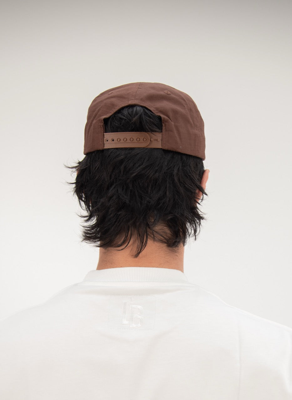 5 PANEL CAP - BROWN